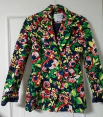 MOSCHINO JEANS 花柄 テーラードジャケット サイズ42 - メルカリ