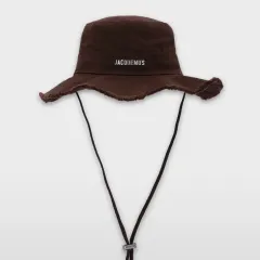 JACQUEMUS ジャックムス 르 밥 アーティチョーク バケットハット ブラウン 60のサムネイル
