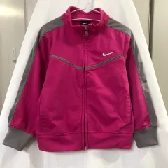 ナイキ キッズ トレーナー ジップアップ ジャージ (キッズ 110サイズ)