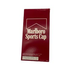 1985 USA製 Marlboro Sports Cap 箱付き - メルカリ