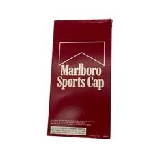 【キャップ/帽子】箱入り 90s Marlboro (マルボロ) ビンテージ コーデュロイ キャップ プロモーション 販促品のサムネイル