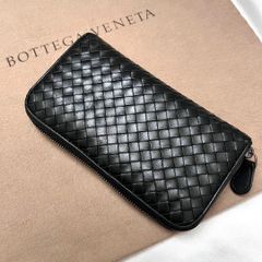 ◇極美品◇グッチ シマレザー ラウンドジップ長財布　ブラック　244994 GUCCI - ◇箱付き極美品◇グッチ シマレザー ラウンドジップ長財布