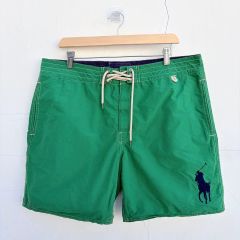 ポロ ラルフローレン 新品 メンズ スイムウェア(ブルー/ピンクM