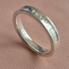 稀少サイズTiffany & Co. ナローリング サファイア2P21号 - メルカリ