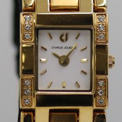 新品電池】SEIKO セイコー ラサール バングルウォッチ カラーストーン