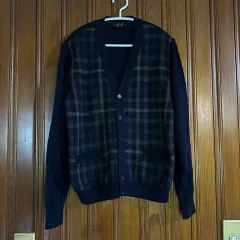 DAKS チェック カーディガン 95のサムネイル