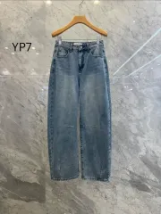 js NEW YORK スタイル 新作 (当日発送) ウォッシュ インディゴ セミ ワイド デニム YP7