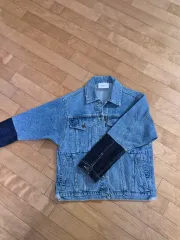 Vince ツートン デニムジャケット 新品のサムネイル