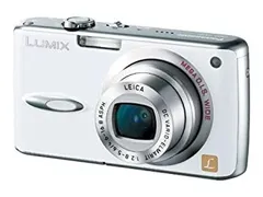 【中古】 パナソニック デジタルカメラ LUMIX DMC-FX01-W パールホワイトのサムネイル