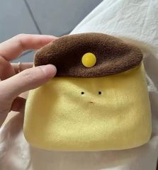ハンドメイド 本革 プリン風ポーチ 小物入れ 2個 - メルカリ