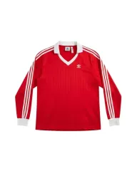 ADIDAS アディダス 長袖 Tシャツ レッド L