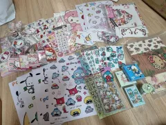 ハローキティ サンリオ キャラクター ステッカーおよび カード まとめ