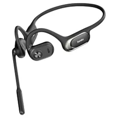 Earaku(イアラク) Bluetooth ヘッドセット通話専用 マイク付き 両耳 耳掛け【うるさくても通話はっきり！10分充電で12時間通話可能】 ENC高精度ノイズキャンセリング 通話用ヘッドセット 50分急速充電 最大19時間連続再生 07328e89