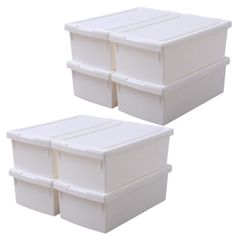 直接引き渡し限定】 無印良品 MUJI 頑丈収納ボックス 平台車 6個セット