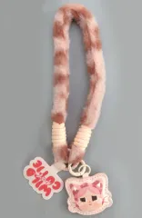 【中古】キーホルダー Pink Cutie 「POPMART CRYBABY Wild but Cutie シリーズ フォンチャーム」