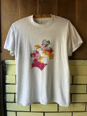 80年代 ヴィンテージ ミッキー＆ミニー プリントTシャツ