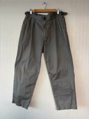 50s US CONMAR zip コットンギャバジンスラックス 茶色 - メルカリ