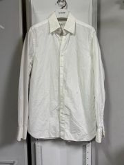 Ermenegildo Zegna Couture/ストライプシャツ/44/白 - メルカリ