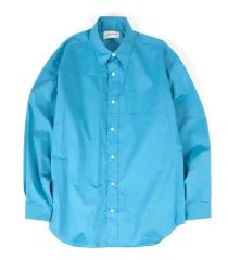 26ss Broad Regular Collar Shirt 青シャツ - メルカリ