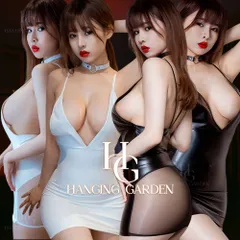 【HANGING GARDEN】 セクシー ワンピース ボディコン コスプレ SM風 コスチューム ボンテージ レディース 特別な夜 大人 遊び 衣装 レザー 透け オープンバスト オープンバック ショートドレス キャバドレス ハンギングガーデン