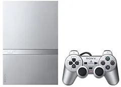 【中古】 PlayStation 2 サテン シルバー (SCPH-77000SS)