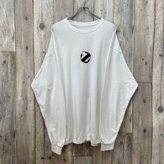 고스트 버스터즈 패러디 도널드 트럼프 화이트 론 T 긴팔 T 셔츠 남성 XXL 사이즈