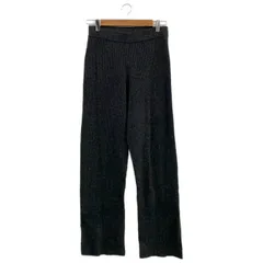 JOURNAL STANDARD L’essage (ジャーナルスタンダードレサージュ) ■ ③ 20080370417030 ウールカシミヤ リブパンツ レディース ダークグレー FREE