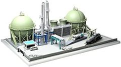 1/500 空港ジオラマ 最大5機駐機可能 フル電飾 フルスクラッチ 引取