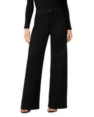 ジョーズジーンズ レディース ボトムス デニムパンツ ワイドレッグ プチ Joes Jeans Petites The Mia High Rise Wide Leg Jeans Black ブラック
