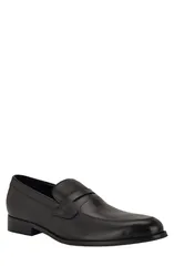 カルバンクライン メンズ シューズ ローファー Calvin Klein Rinver Penny Loafer Black Black ブラックのサムネイル