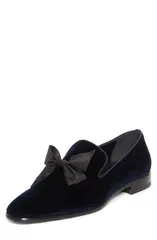 クリスチャン・ルブタン メンズ シューズ スリッポン・ローファー Christian Louboutin December First Bow Loafer Last Night Black ブラック