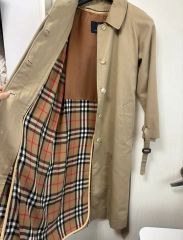 英国製 Burberry London ノバチェック トレンチ UK8総柄 - メルカリ