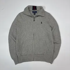 ポロラルフローレン ニット ジップアップ