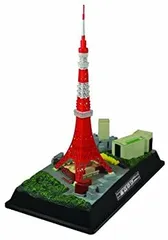 【中古】 童友社 1/2000 タワーシリーズ 東京タワー LEDライト付 彩色済みプラモデルのサムネイル