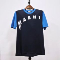 極美品 MARNI マルニ フロント 3Dロゴ 白 Tシャツ カットソー 半袖 