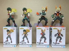 (未開封) BANPRESTO(バンプレスト) 僕のヒーローアカデミア ヒロアカ フィギュア ピグノ Figuno フィギュア 4種 まとめ