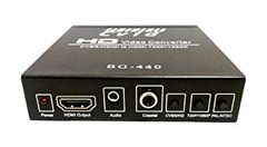 [Used] CKITZE BG-440 PAL HDMI Composite to NTSC HDMI Multi-System Digital Audio Video Converter