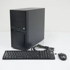 mouse MH-I5U01 一般向けデスクトップPC USED美品 マウスコンピューター CPU：i5-14400 GPU：オンボード メモリ：16GB 完動品 EX0033のサムネイル