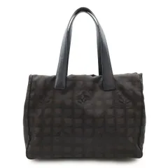 CHANEL シャネル ニュートラベルライン Newトラベルライン トートMM トートバッグ ナイロン ブラック 黒 ブラウン ゴールド金具 A15991