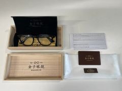 限定値下げ！早い者勝ち金子眼鏡キャットアイサングラス KA-30 BRH