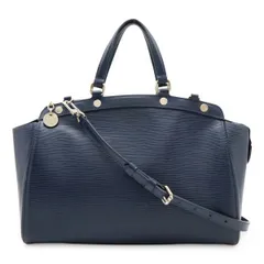 LOUIS VUITTON ルイ ヴィトン エピ ブレアMM ハンドバッグ トートバッグ 2WAY ショルダーバッグ アンディゴブルー ネイビー シルバー金具 M40821