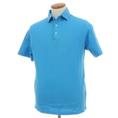 美品 FRED PERRY フレッドペリー ポロシャツ クレリック ブルー 半袖 