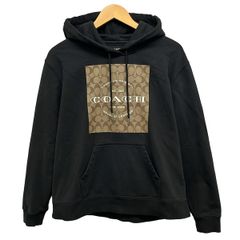 送料無料 コーチ 刺繍ロゴ シグネチャー ゆるだぼ00s スウェット