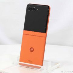 motorola razr 50 オレンジ 国内版SIMフリー - メルカリ