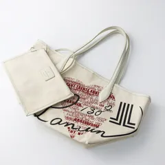 ランバンオンブルー LANVIN en bleu ロゴ デザイントートバッグ ホワイト／小物 カバン	【2400014955729】のサムネイル