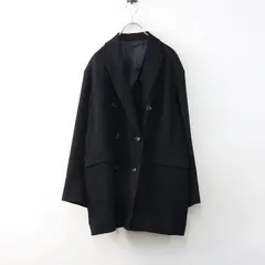 未使用 2025AW エーピーストゥディオ AP STUDIO DOUBLE BREASTED JACKET ダブルブレストジャケット 38｜ブラック【2400014913415】のサムネイル