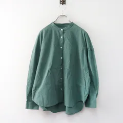 人気 定価18700円 2026年 中川政七商店 ナカガワマサシチショウテン ドットドビーのブラウス グリーン┃シャツ トップス【2400014935035】のサムネイル