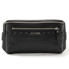 美品】JIMMY CHOO OSCAR クロコ型押しレザー スタースタッズ - メルカリ