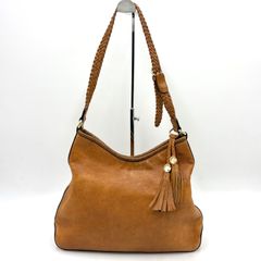 【GUCCI】セミショルダーバッグ　マラケシュ　タッセル　編み込み　レザー. GUCCI】セミショルダーバッグ マラケシュ タッセル 編み込み レザー