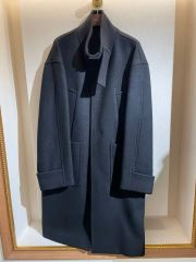 Max Mara 36 Sequoia キャメル＆モヘアショートコートネイビー - メルカリ